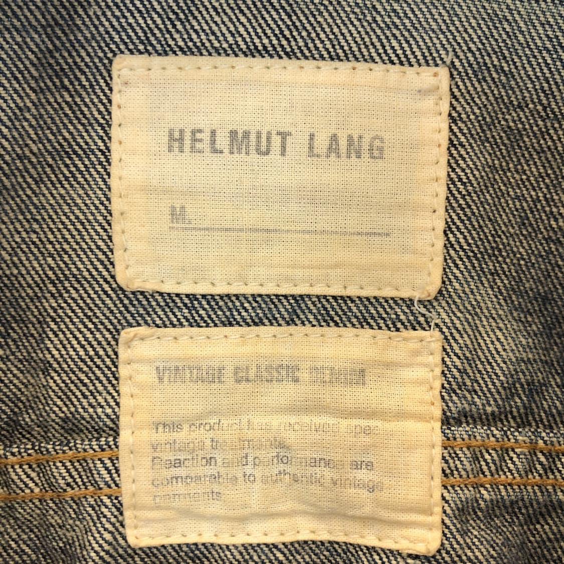 90s 헬무트랭 데님자켓 50 상품이미지6