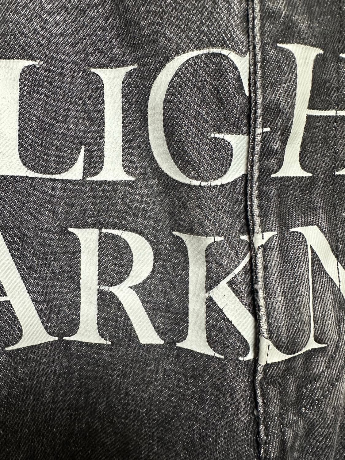 언더커버 x 리바이스 UC1E9502 팬츠 블랙 상품이미지5