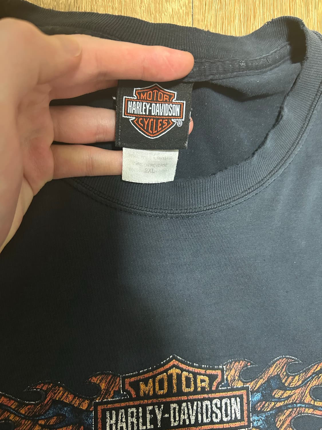 빈티지 할리데이비슨 플레임 트리벌 롱슬리브 상품이미지4
