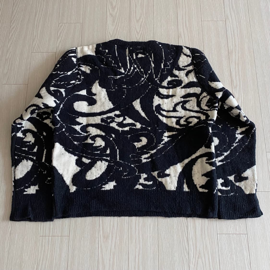 [50] 아워레가시 페이즐리 자카드 니트 상품이미지2