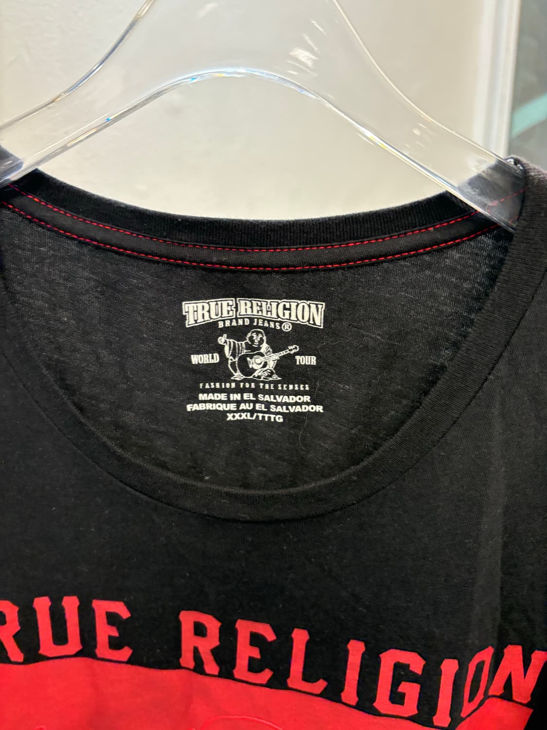 True Religion red printing T 상품이미지6