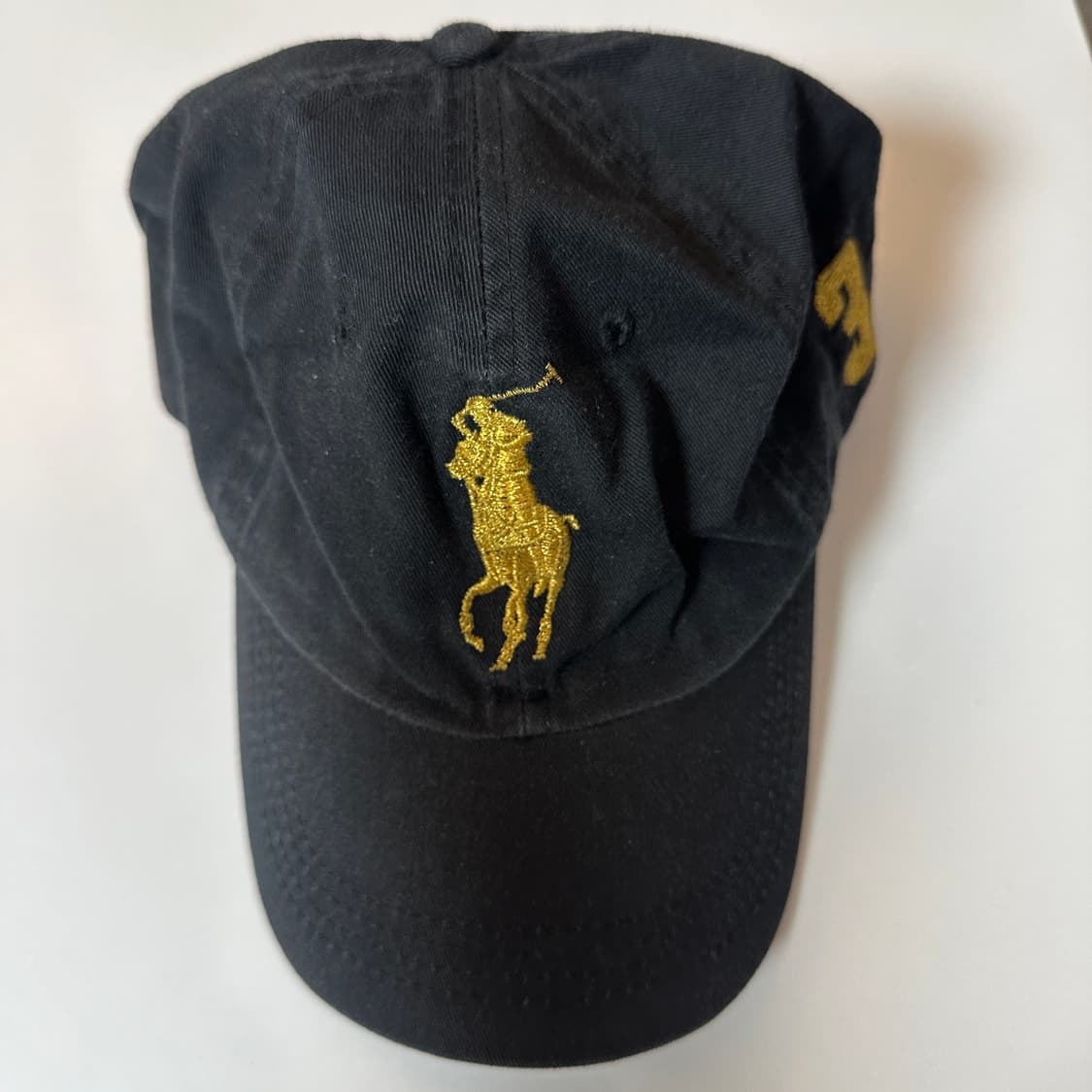 폴로 랄프로렌 빅포니 블랙 볼캡 상품이미지1