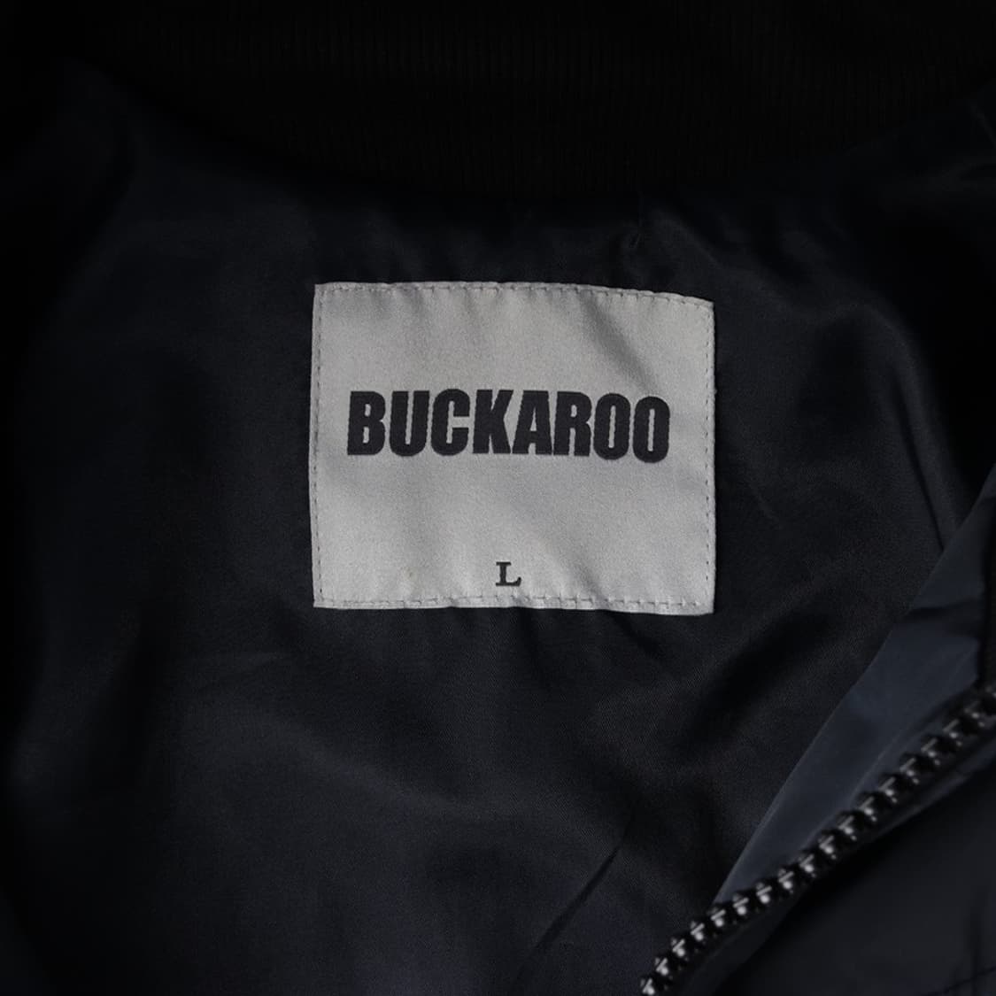 버커루 나일론 하이넥 멀티포켓 블루종 자켓 L 상품이미지6