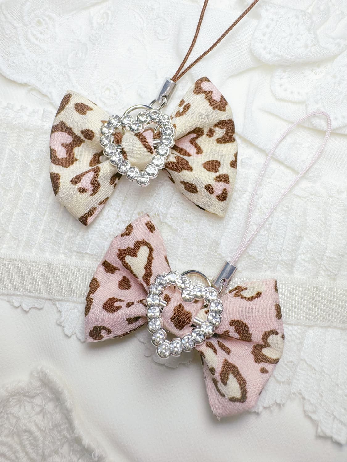 [handmade] ˚₊‧꒰ა 호피 리본 윙 ໒꒱ ‧₊˚ 상품이미지1