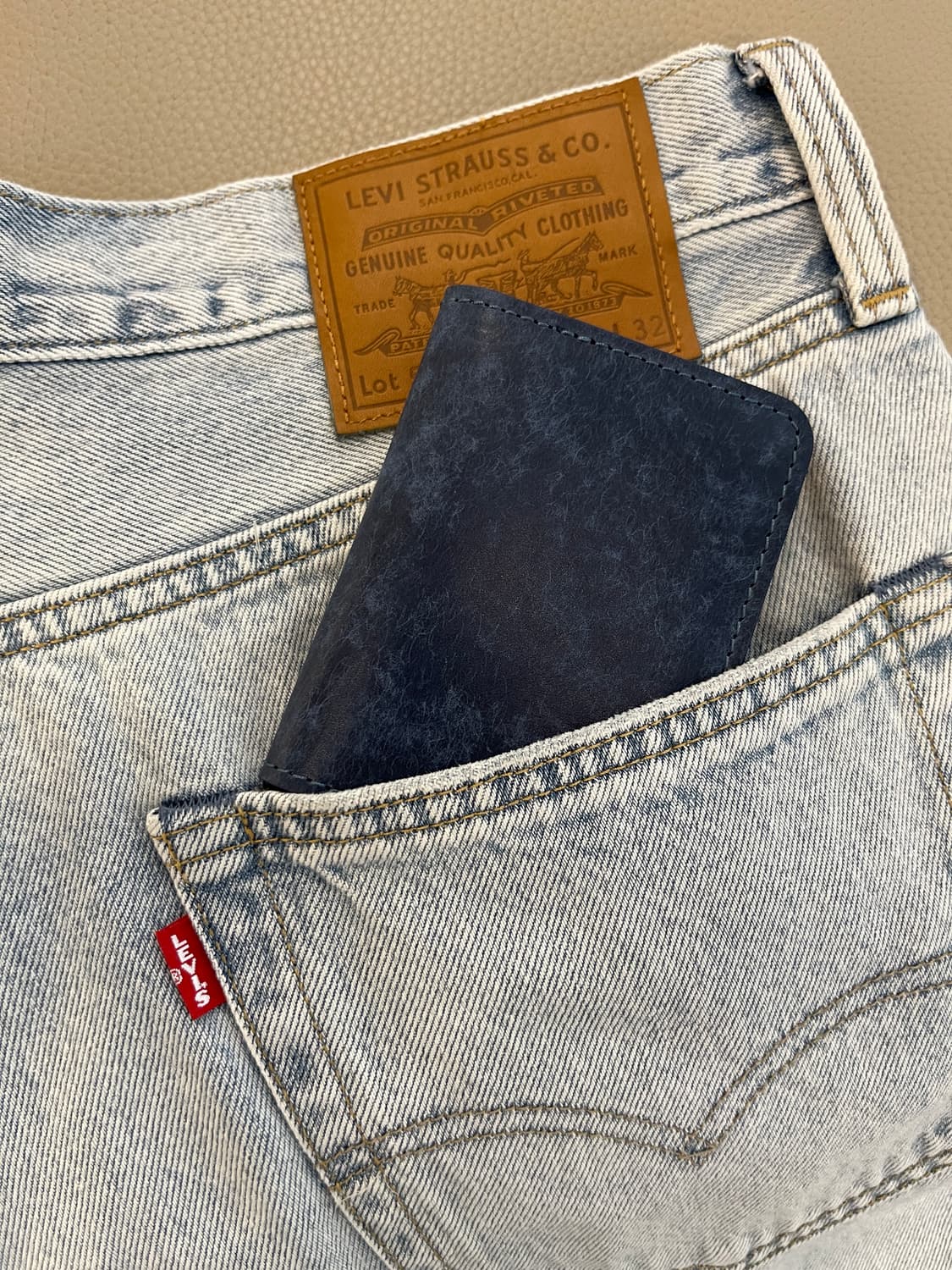 베지터블가죽 에이징 카드지갑 상품이미지6