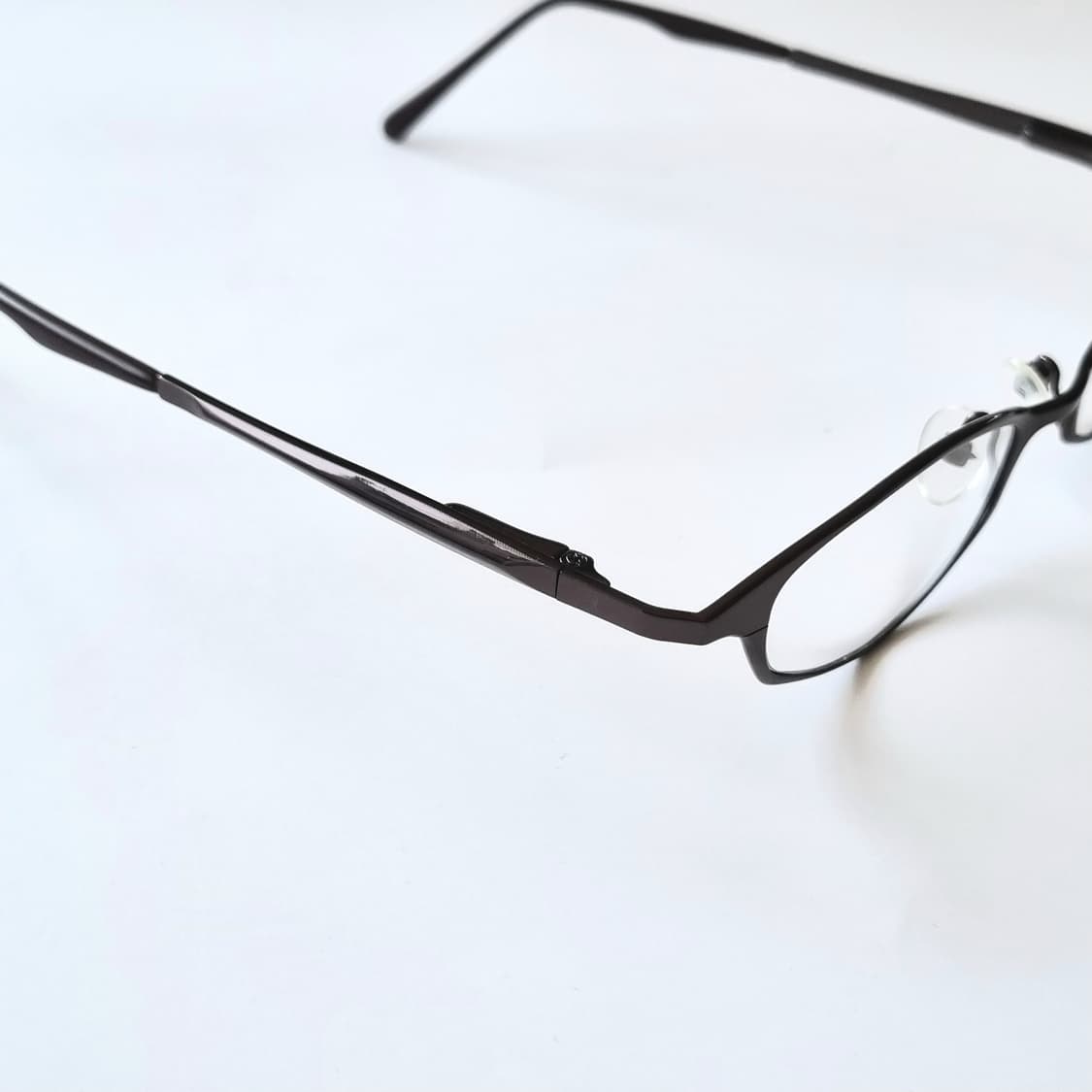 데드스탁 긱시크 & Y2K 무드 빈티지 오벌 메탈 안경테 700 상품이미지6