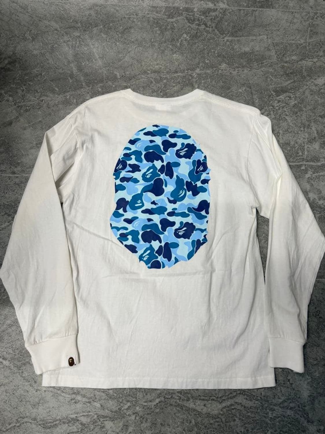 베이프 ABC 카모 빅 에이프 헤드 롱슬리브 티셔츠 상품이미지3