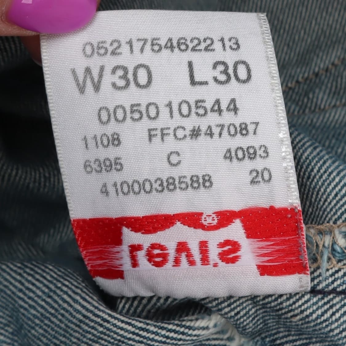 리바이스 501 스트레이트 레그 버튼플라이 데님팬츠 상품이미지10