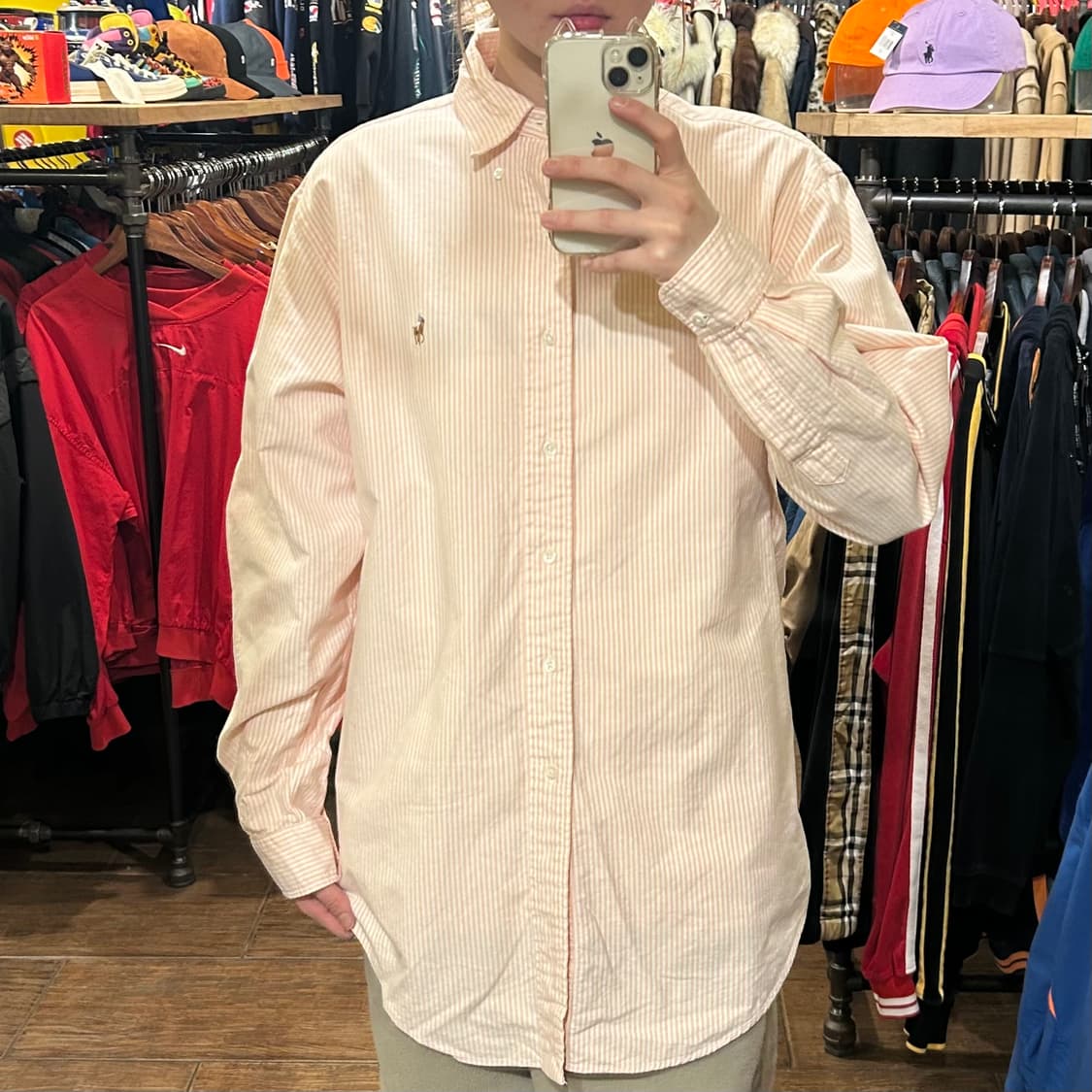 [HI] 폴로 셔츠 핑크 상품이미지1