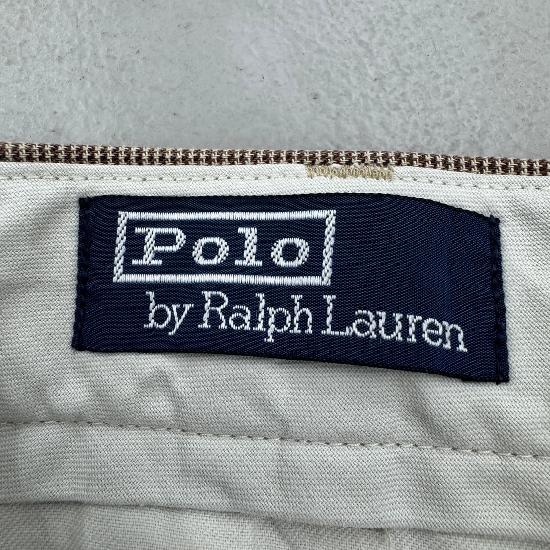 폴로 핀턱 와이드 코튼 치노팬츠 상품이미지7