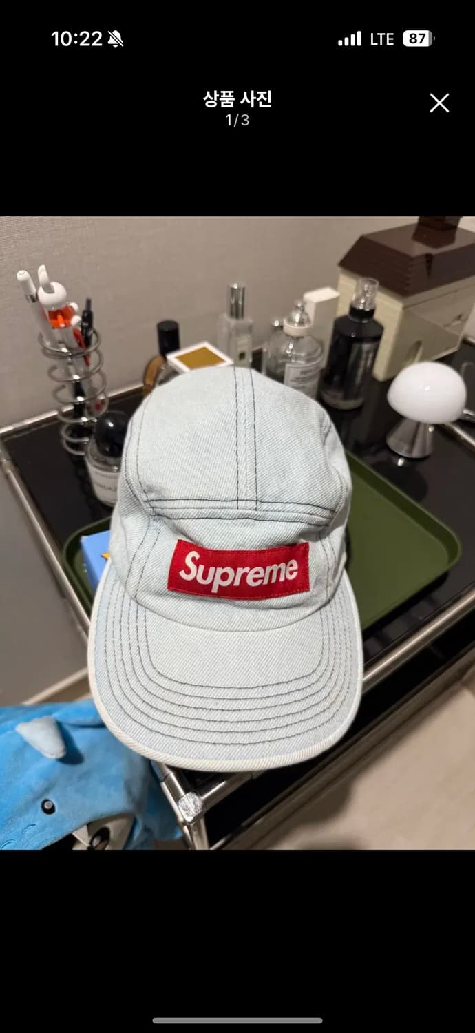 슈프림 캠프캡  상품이미지1
