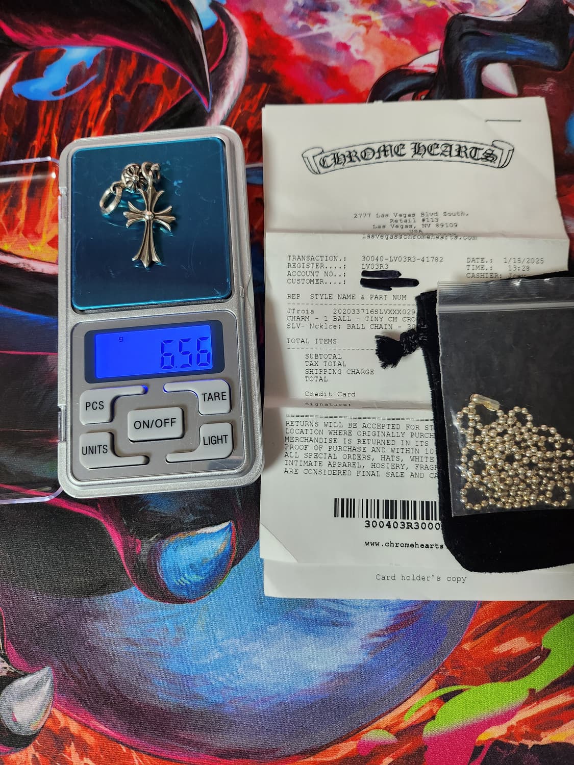 크롬하츠 원볼타이니 상품이미지1