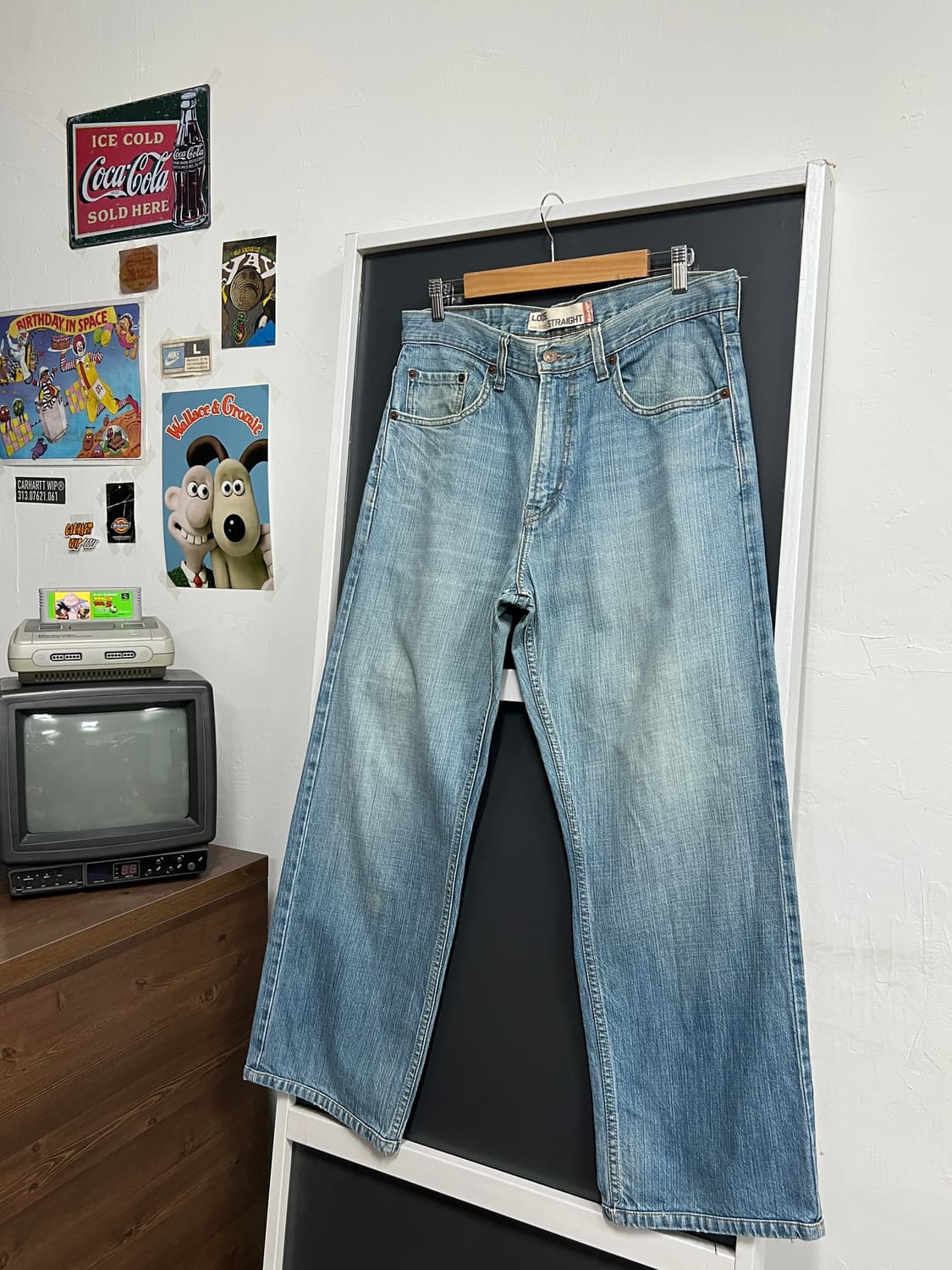 Levis Loose Straight 리바이스 569 데님 팬츠 상품이미지8