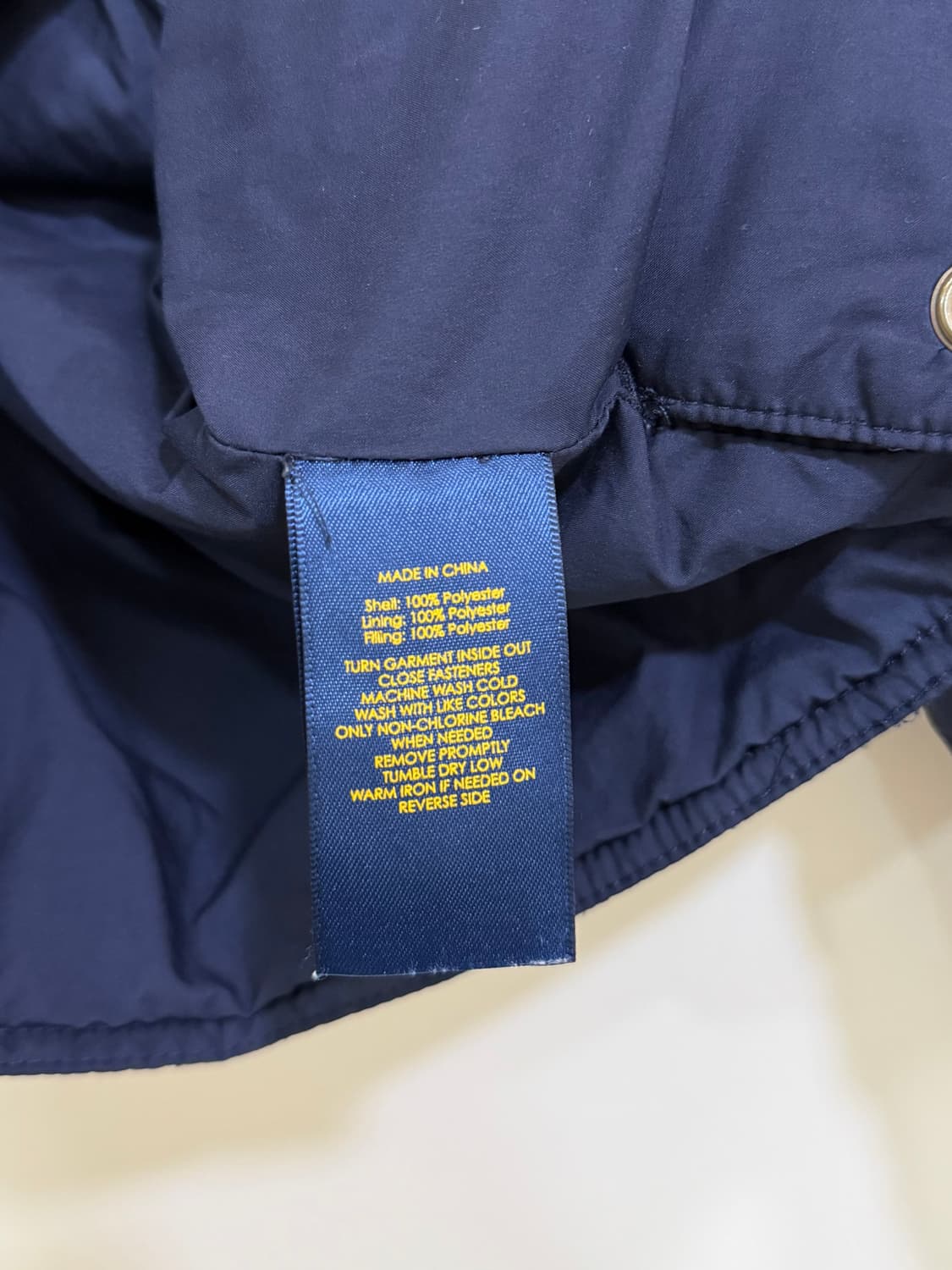 폴로랄프로렌 키즈 퀼팅 자켓 정품 상품이미지4