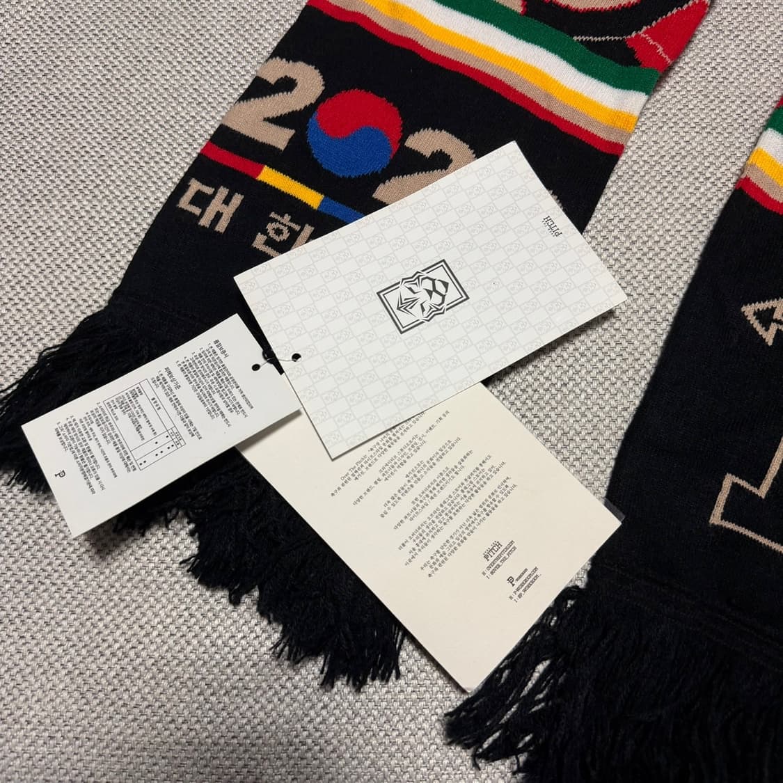 오버더피치 2022 대한민국 국대 축구 머플러 (새상품) 상품이미지3