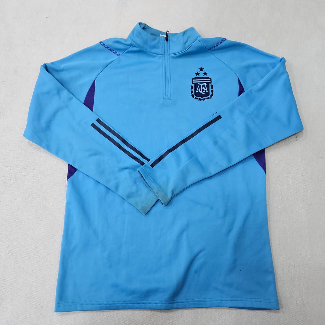 실측확인 아르헨티나 축구 트러이닝 톱 0306Y 상품이미지1