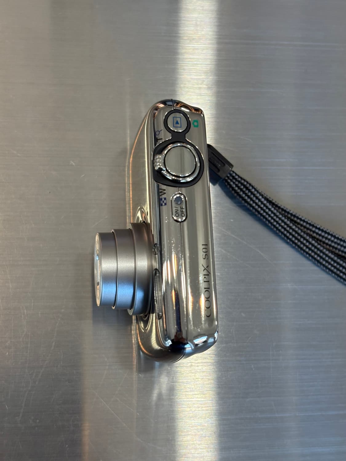 박스O)니콘 쿨픽스 s01 크롬실버 빈티지디카 상품이미지6