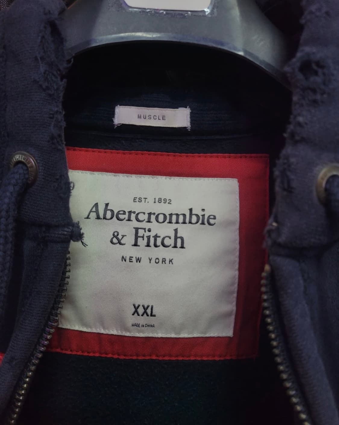 아베크롬비 후드집업 XXL 상품이미지3