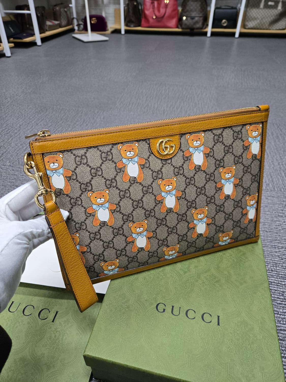 [특가][정품] 구찌 카이 클러치백 상품이미지1