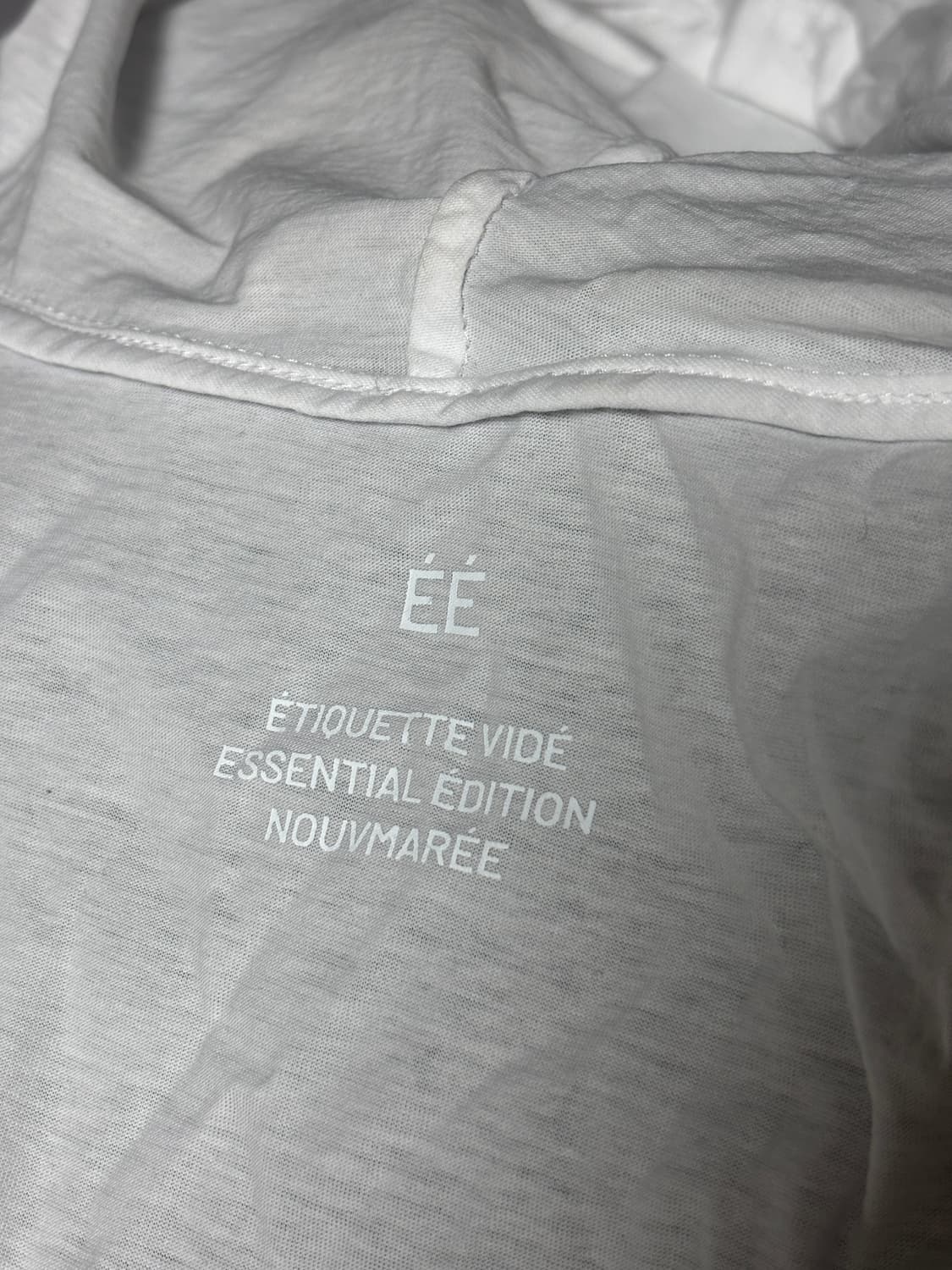 EE  누마레 커브드 후드집업 화이트 L 상품이미지3