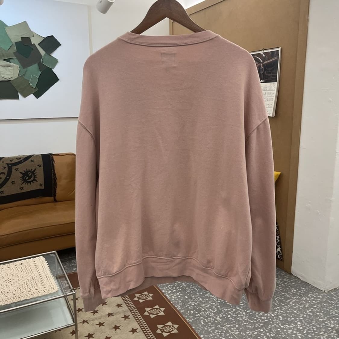 갭 빈티지 레트로 00's 스프링 딸기우유 핑크 맨투맨 L C10369 상품이미지4