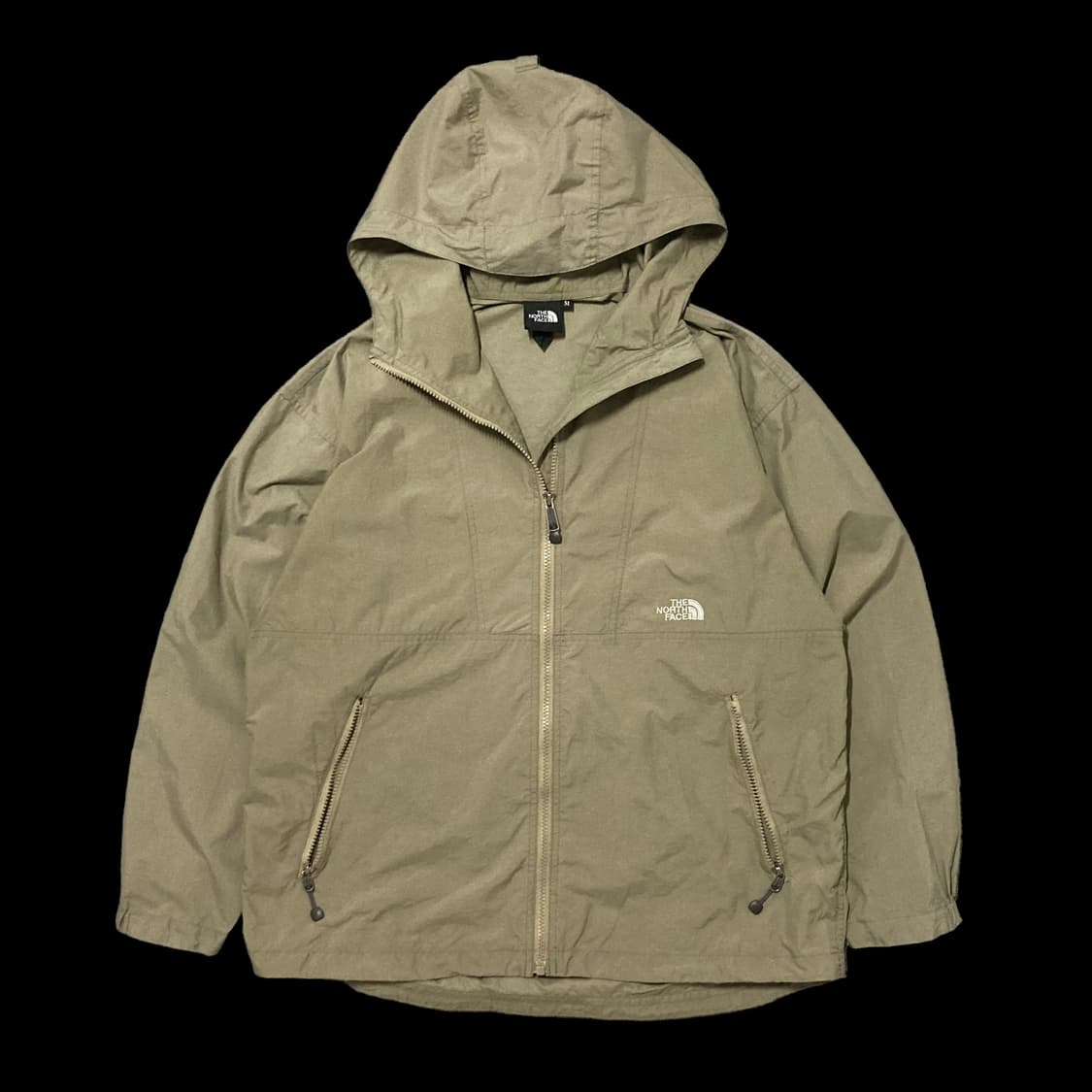 더노스페이스 JPN 미드로고 카키 바람막이 상품이미지1