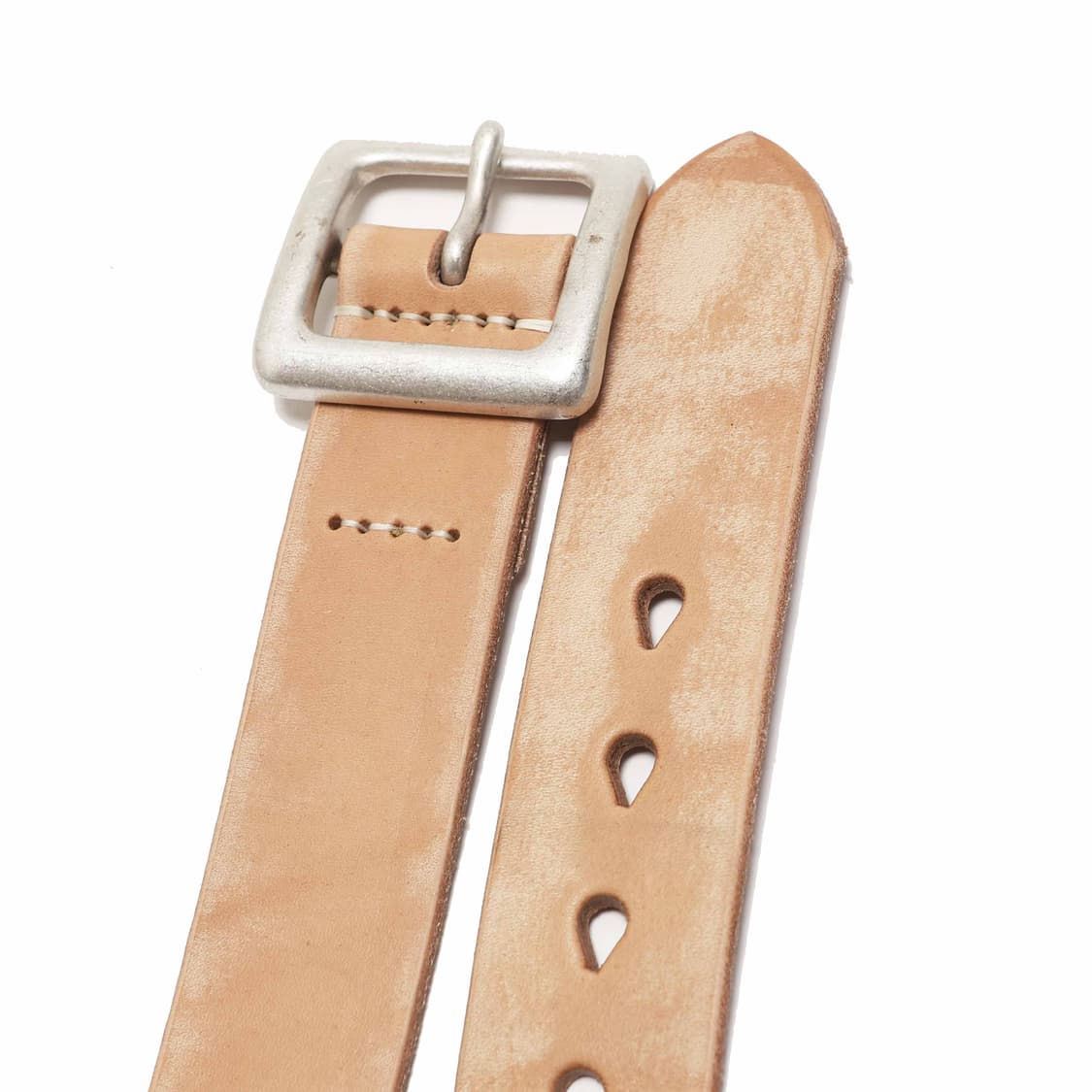 38 풀카운트 6211 와일드 레더 개리슨 벨트 내추럴 상품이미지4