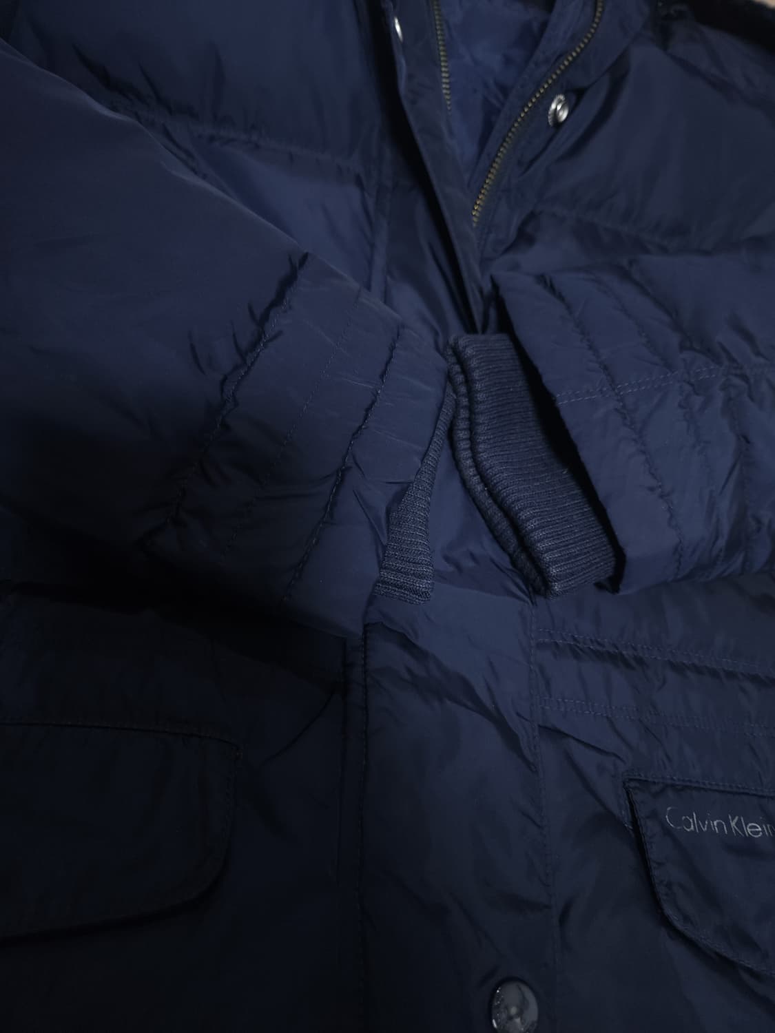 캘빈클라인 오리털 패딩, M 상품이미지5