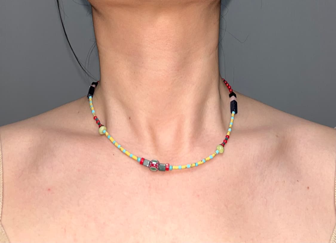 박하맛 밀크티 목걸이 상품이미지1