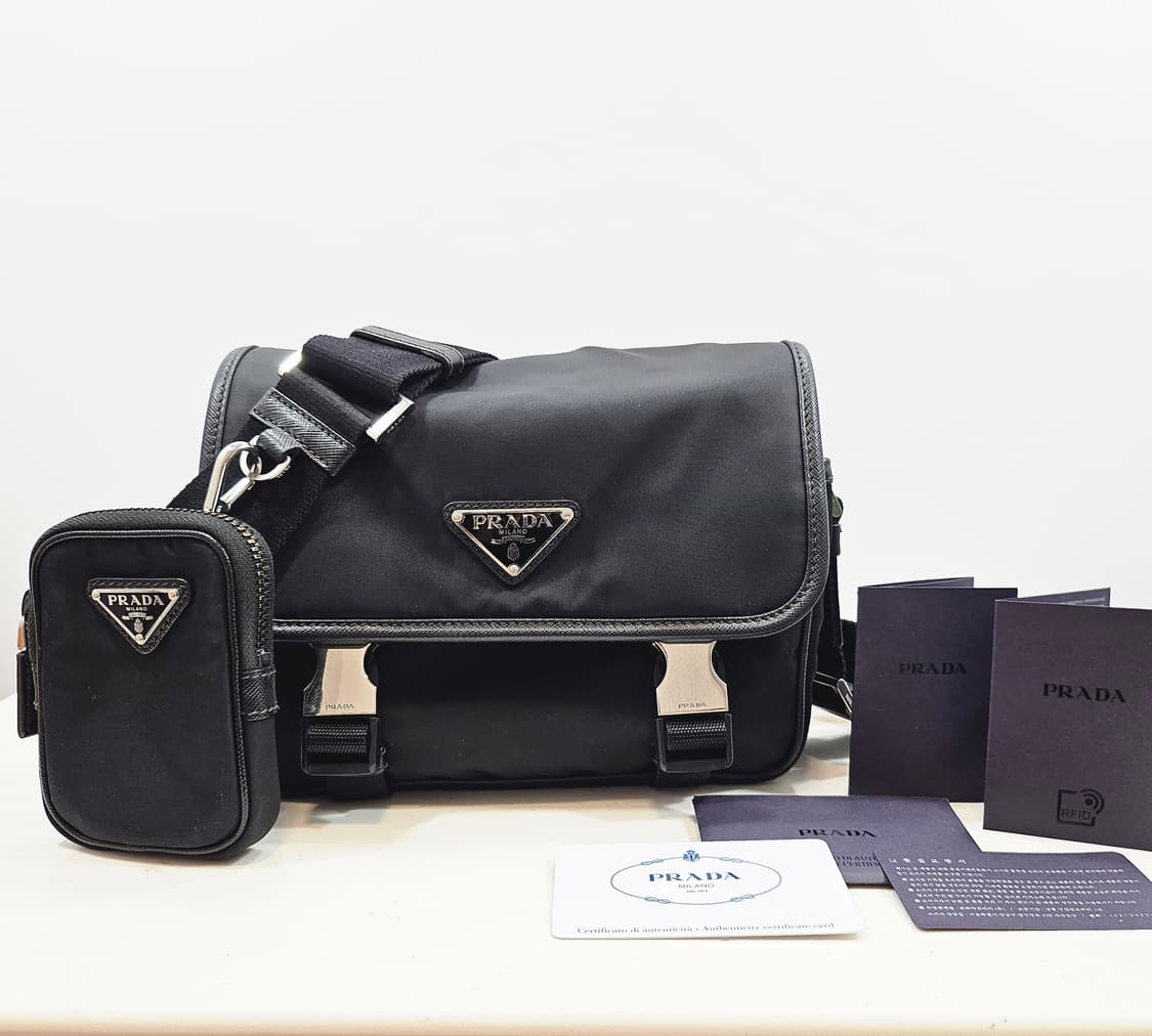 [정품]프라다 삼각 로고 멀티 크로스백 메신저백 2VD034 상품이미지1