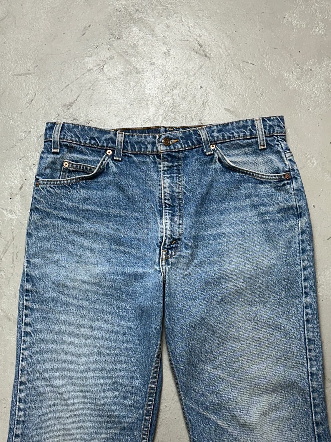 90's USA Made 리바이스 517 부츠컷 플레어진 상품이미지5