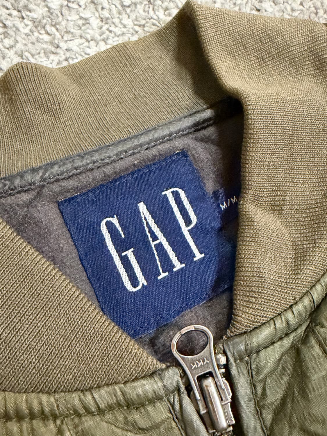 90s 올드 갭 퀼팅 라이너 자켓 상품이미지7