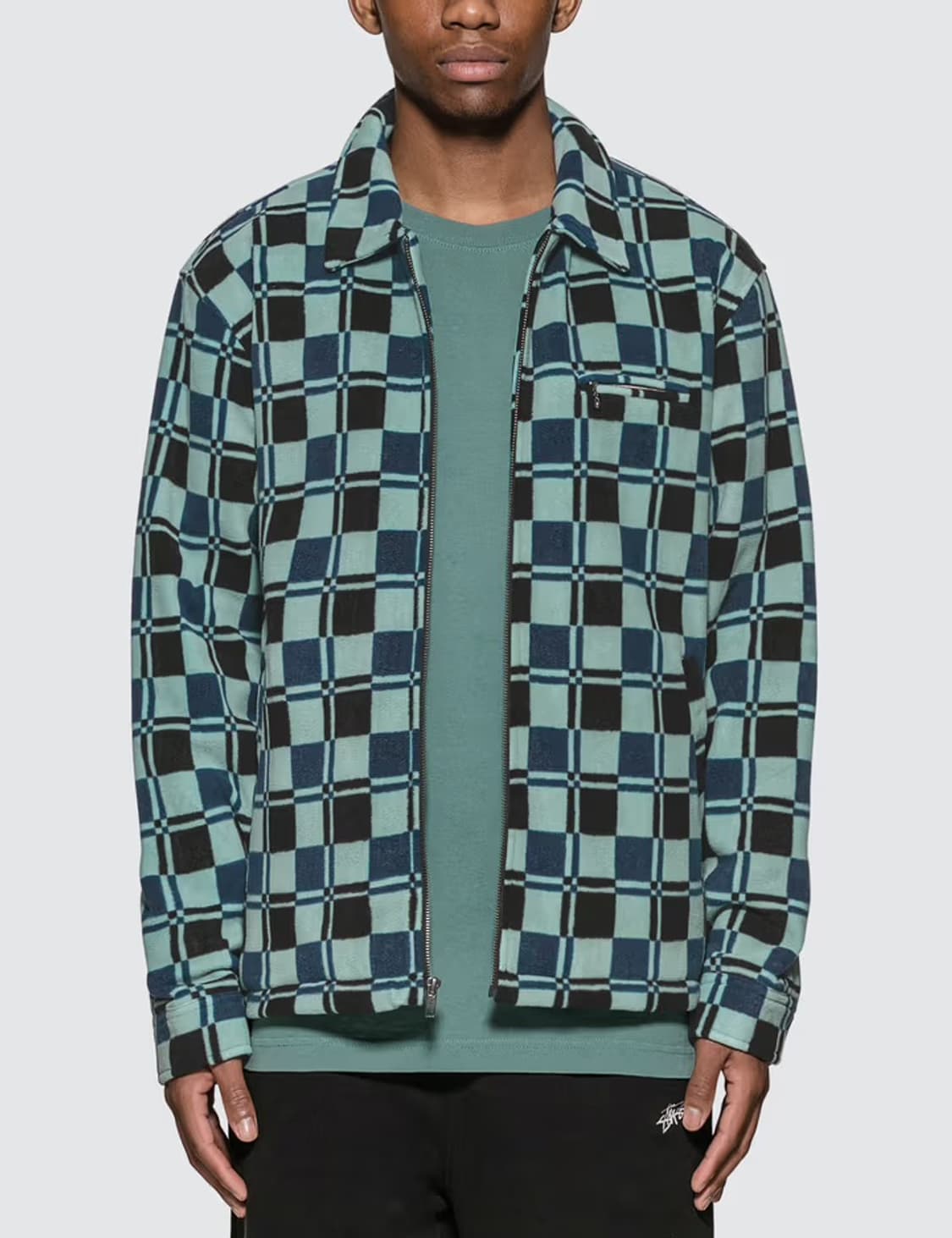 Stussy Brent Polar Fleece Jacket L 상품이미지6