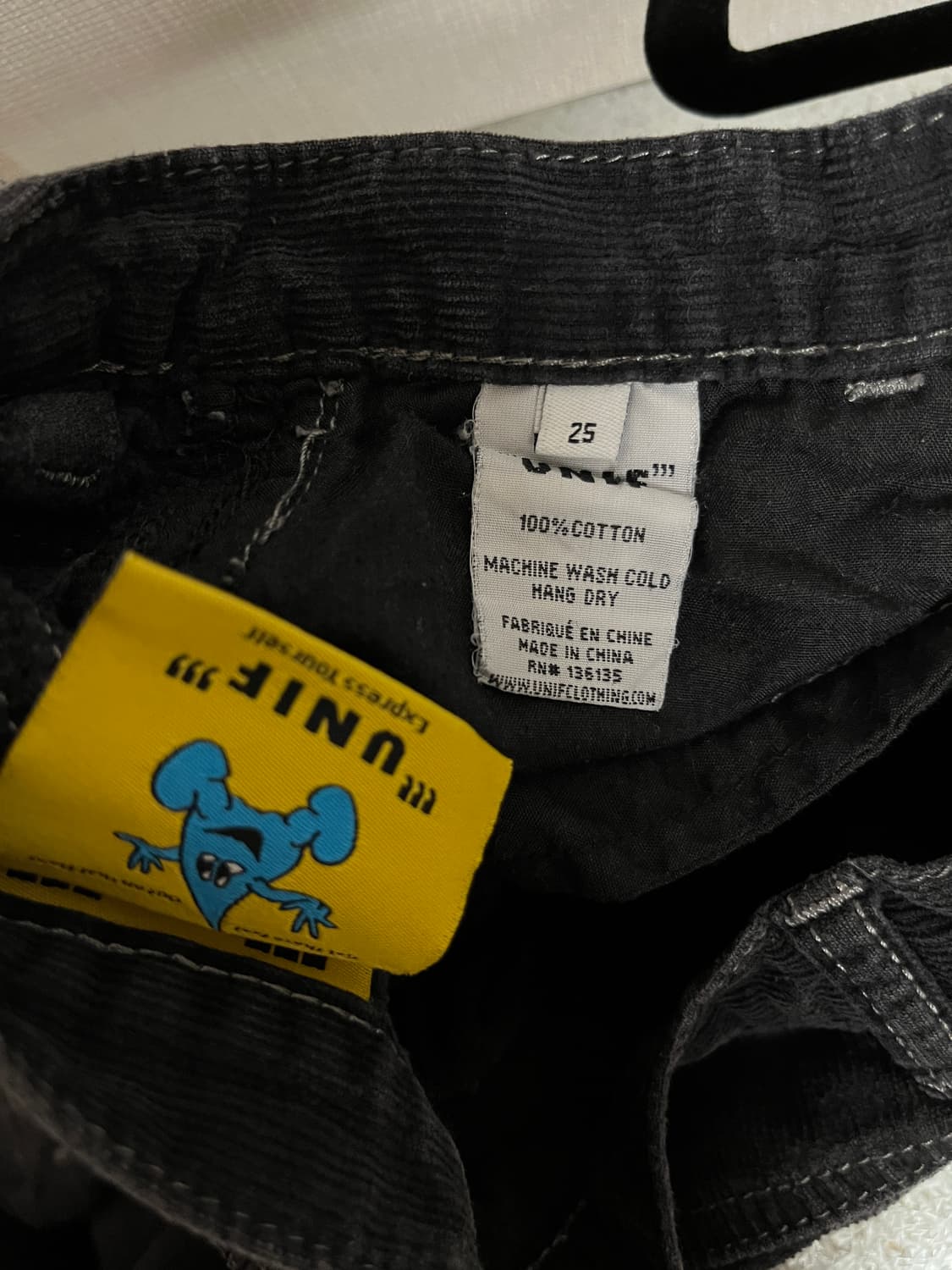 unif 유니프 quote pants 와이드 코듀로이 팬츠 상품이미지6