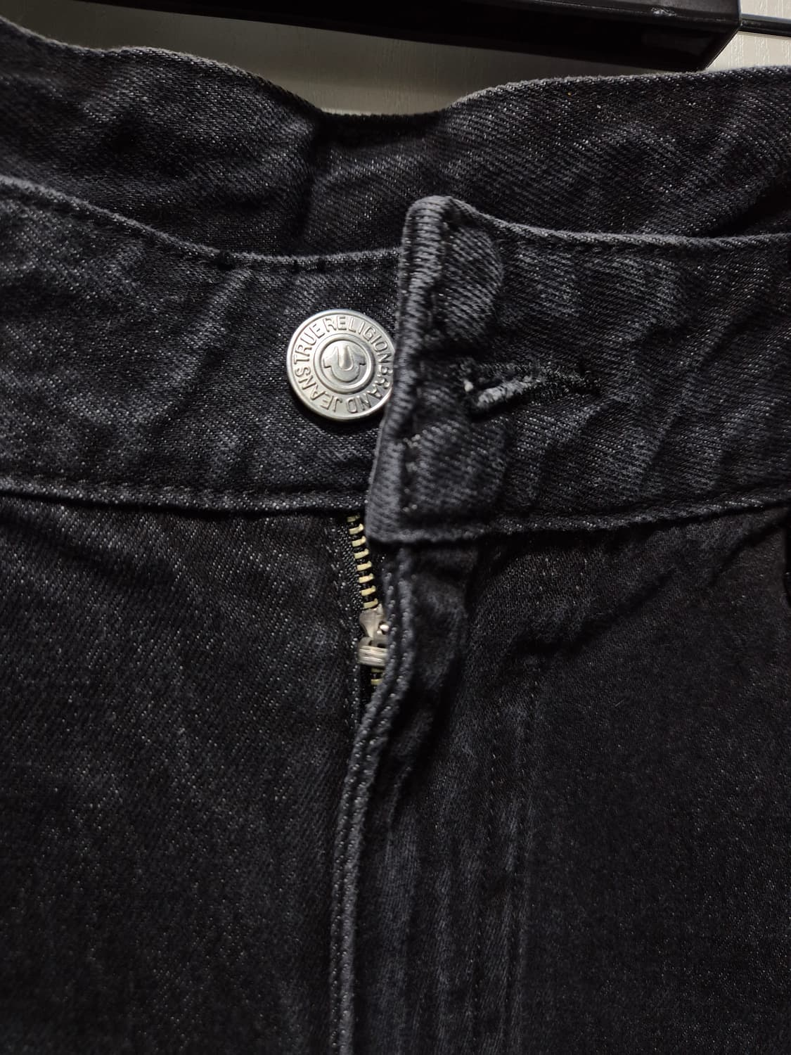 (타임세일)(새상품)트루릴리젼 블랙 워싱 카고 데님 팬츠L 상품이미지4