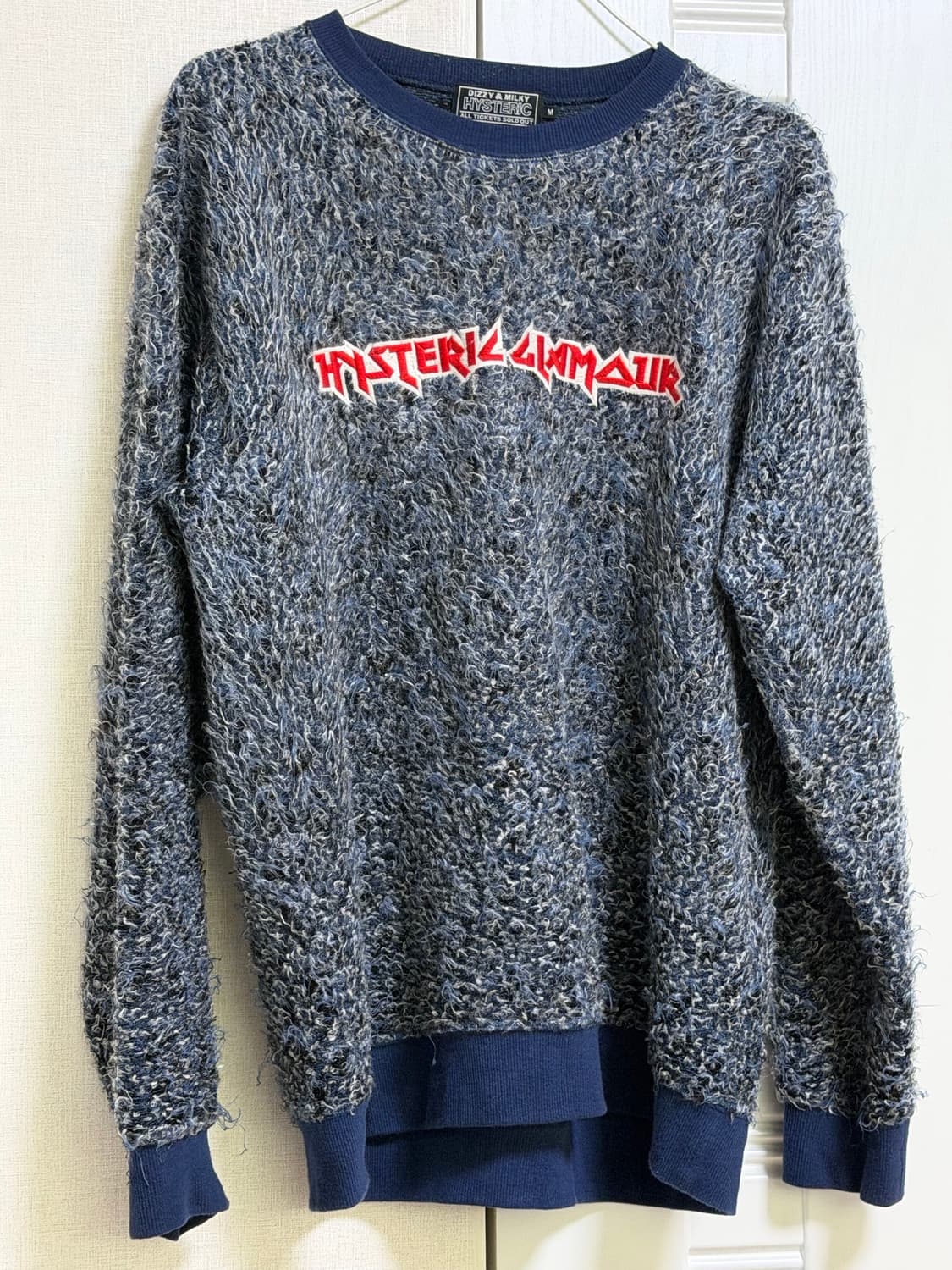 히스테릭 글래머 메탈로고 맨투맨 상품이미지1