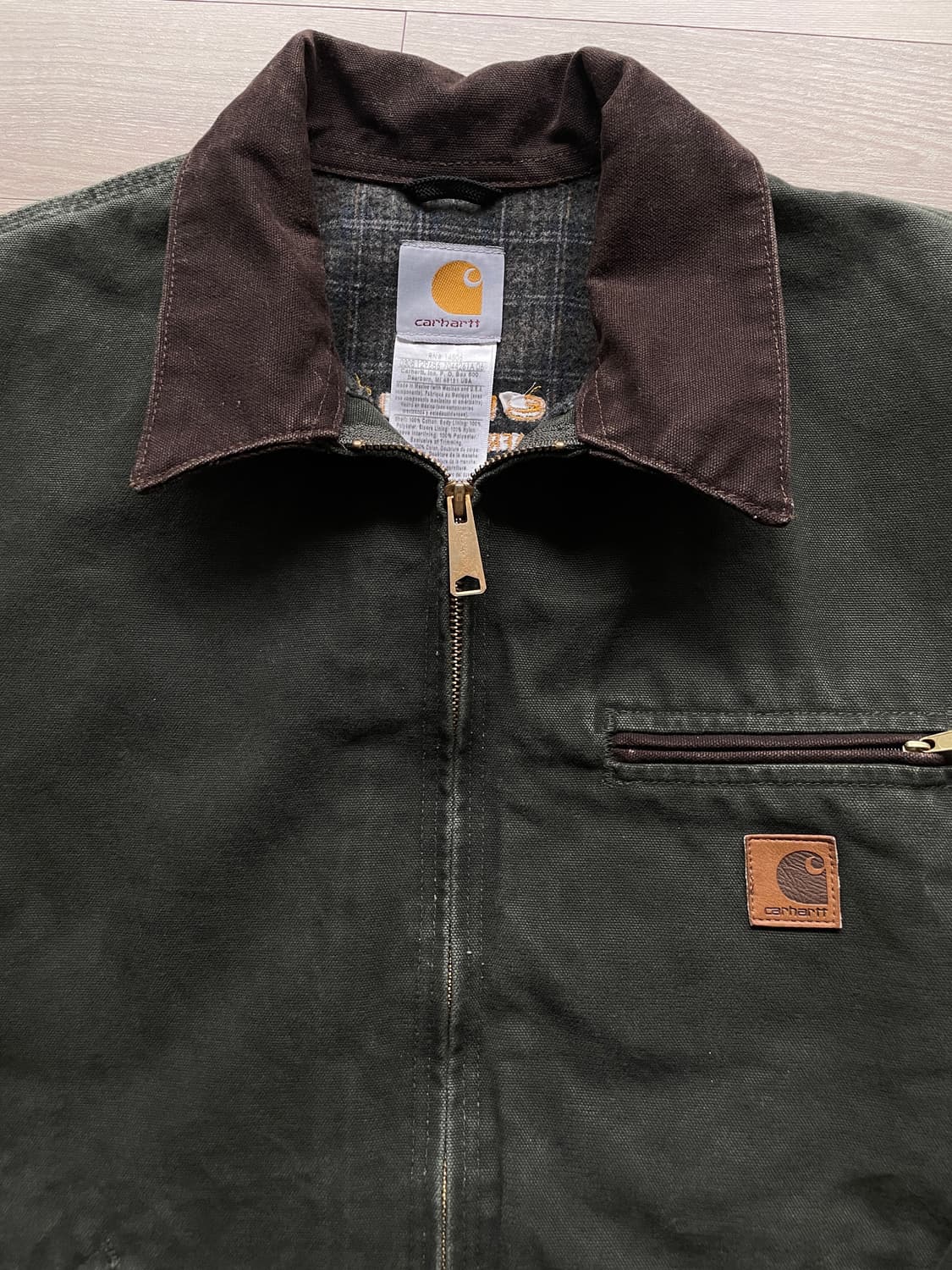 칼하트 J97 모스 mos 디트로이트 자켓 빈티지 carhartt 상품이미지4
