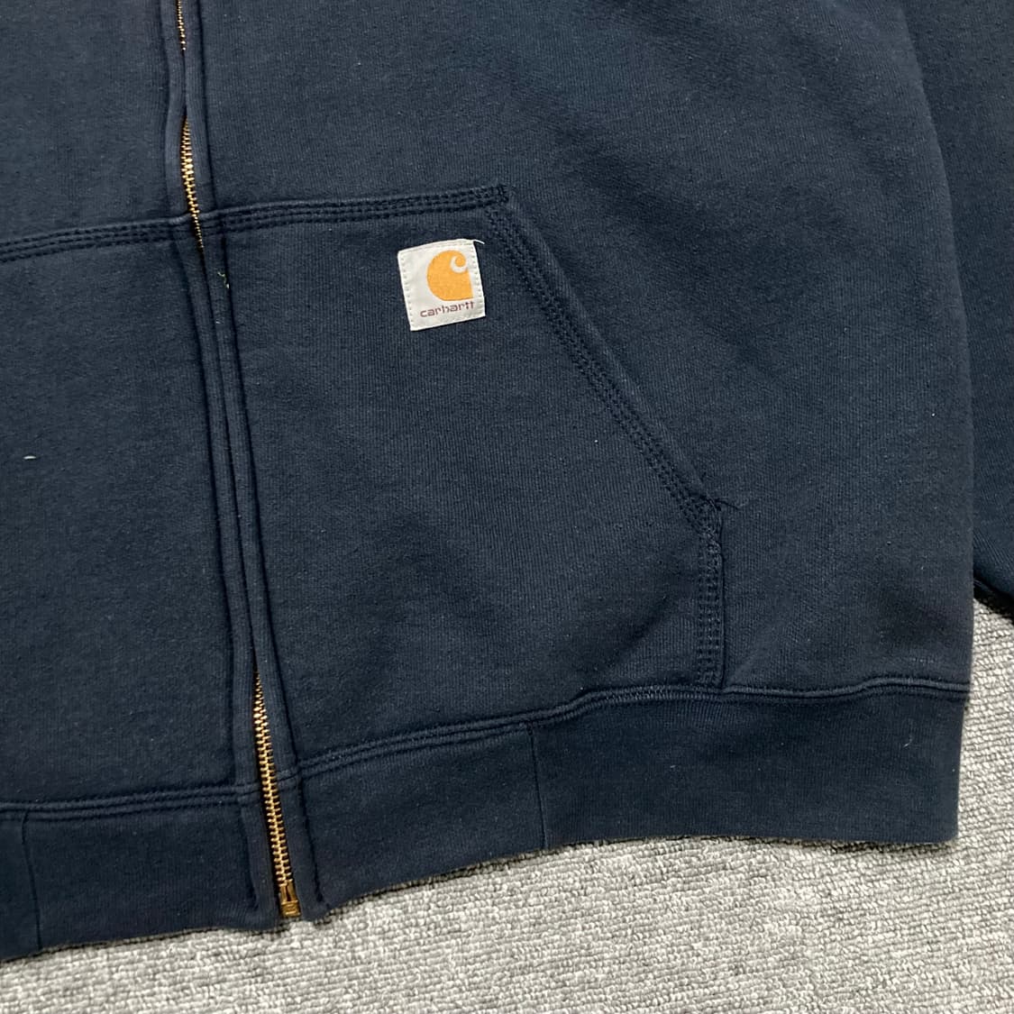 [XL] 칼하트 써멀 네이비 후드집업 상품이미지2