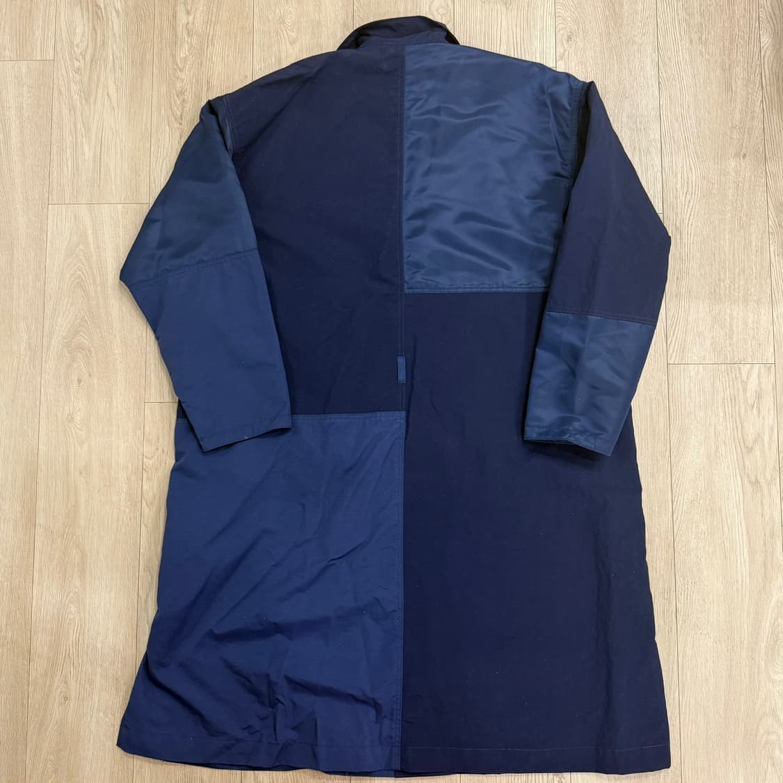 FDMTL 패치워크 코트 나일론 믹스 펀드멘탈 롱코트 일본 상품이미지5