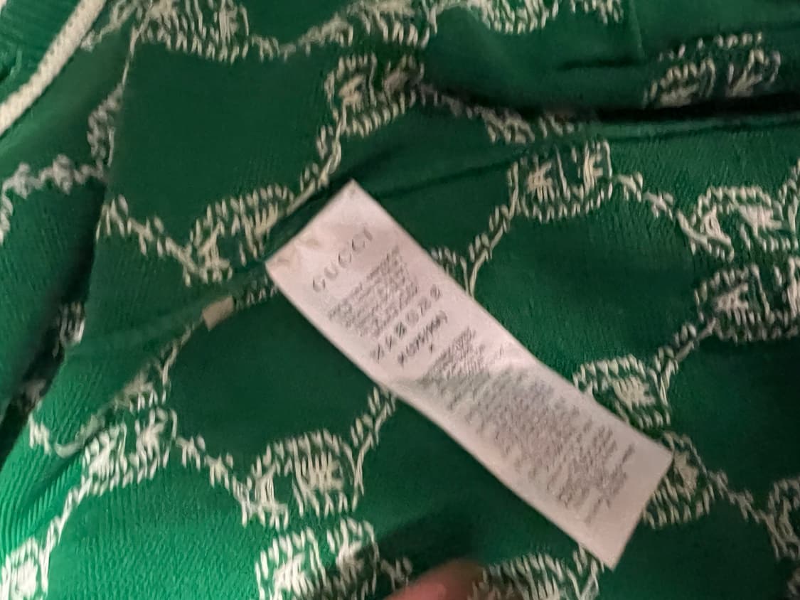 구찌 그린 가디건 상품이미지3