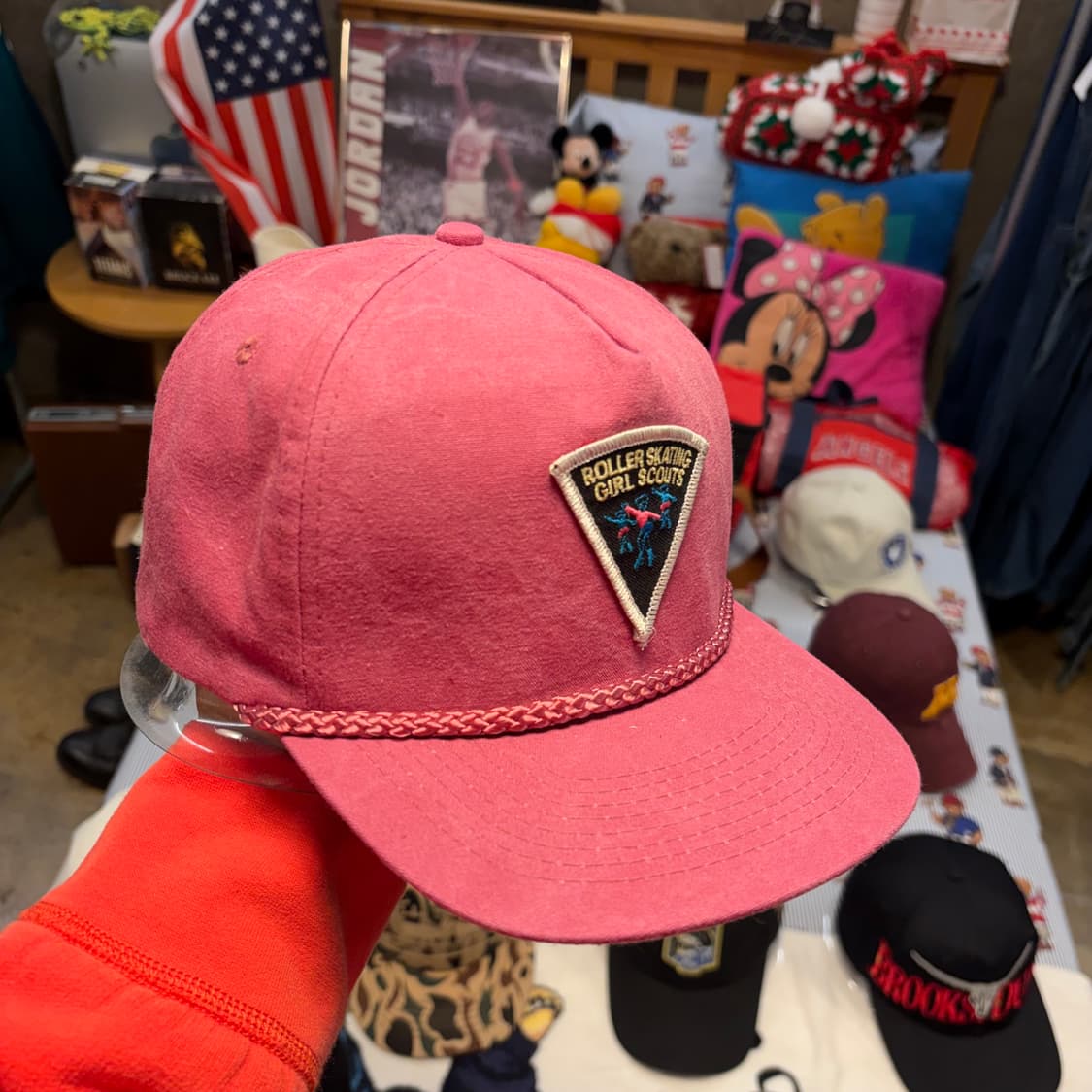 90s USA 빈티지 롤러스케이트 트러커 볼캡 야구모자 모자 상품이미지4