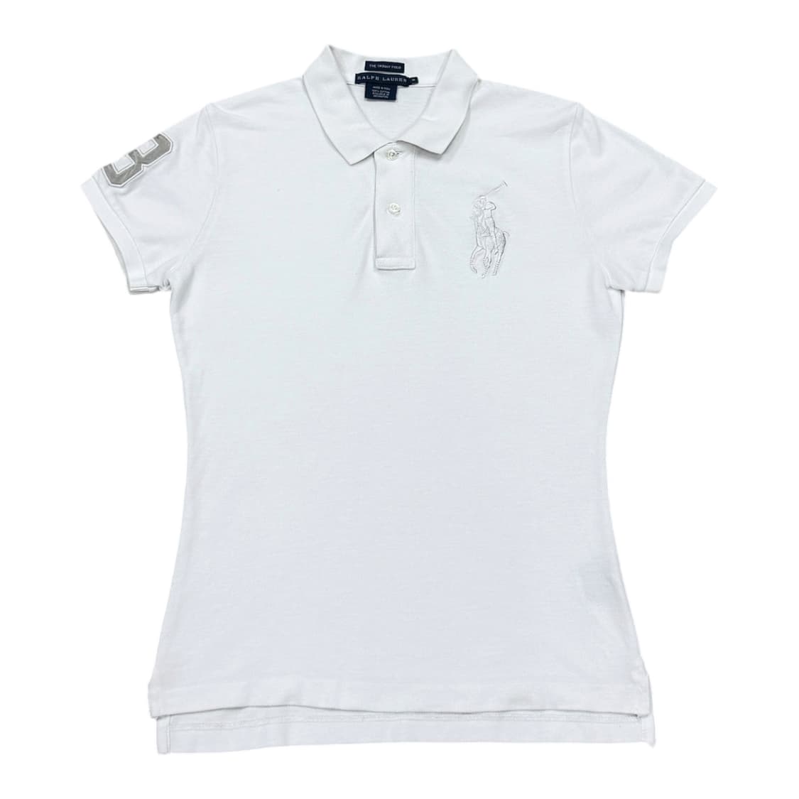 폴로 랄프로렌 여성 빅포니 PK 카라 반팔티 화이트 M 상품이미지1