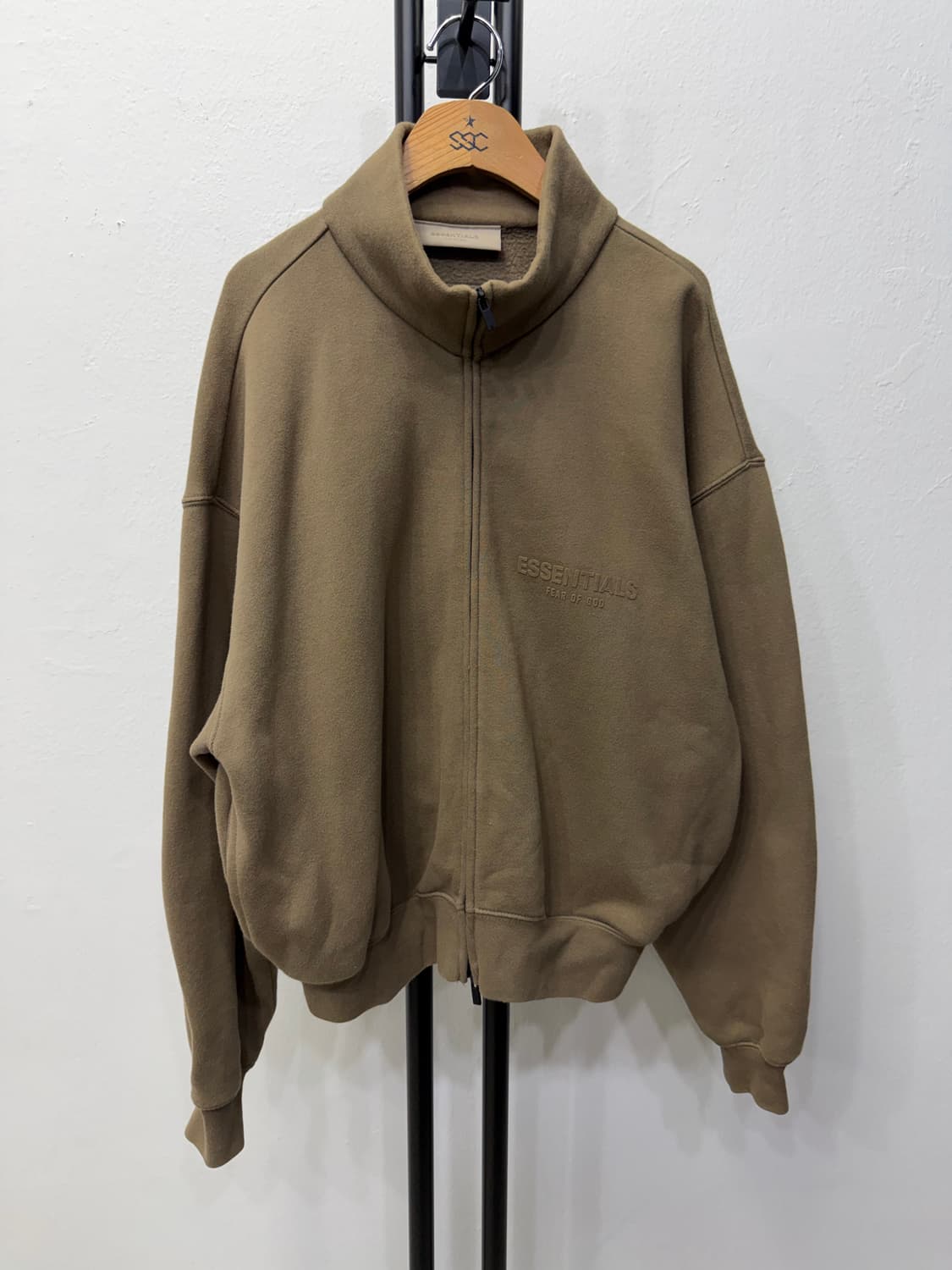 정품) 피어오브갓 에센셜 여성 오버핏 후드집업 S 상품이미지1