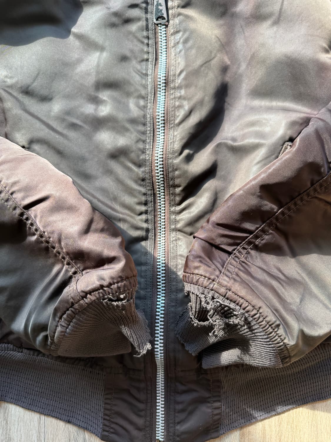 Vintage Military MA-1 Bomber Jacket 90s 상품이미지6
