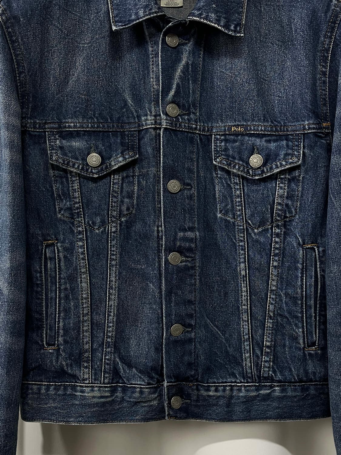 폴로 랄프로렌 이집트 페이드 워싱 데님 트러커 자켓 상품이미지7