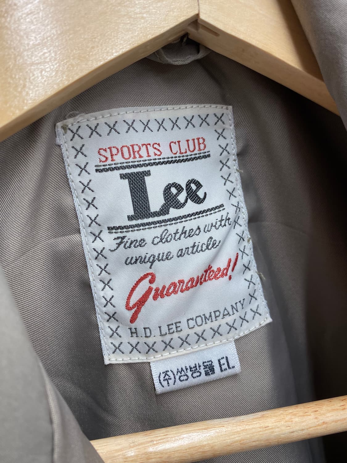 [XL] 90s Lee 리 폴리쉘 사파리 자켓  상품이미지8