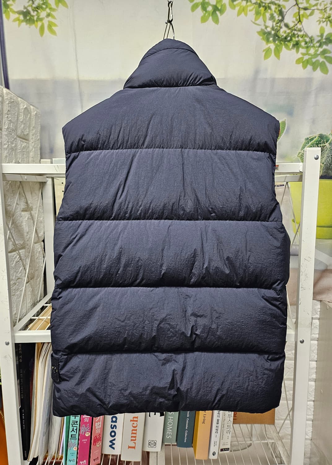 스톤아일랜드 패딩조끼 M 와펜 패딩 베스트 XD29 상품이미지4