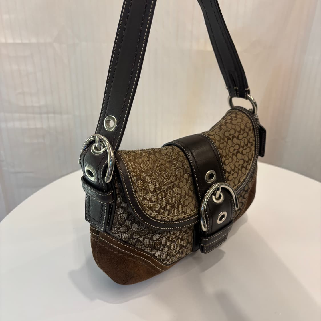 정품 코치 버클 호보백     상품이미지3