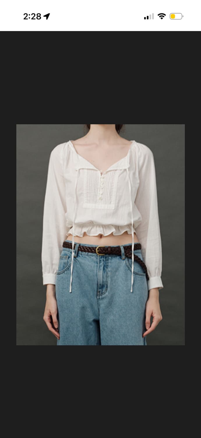 더바넷 플레티브 블라우스 상품이미지2