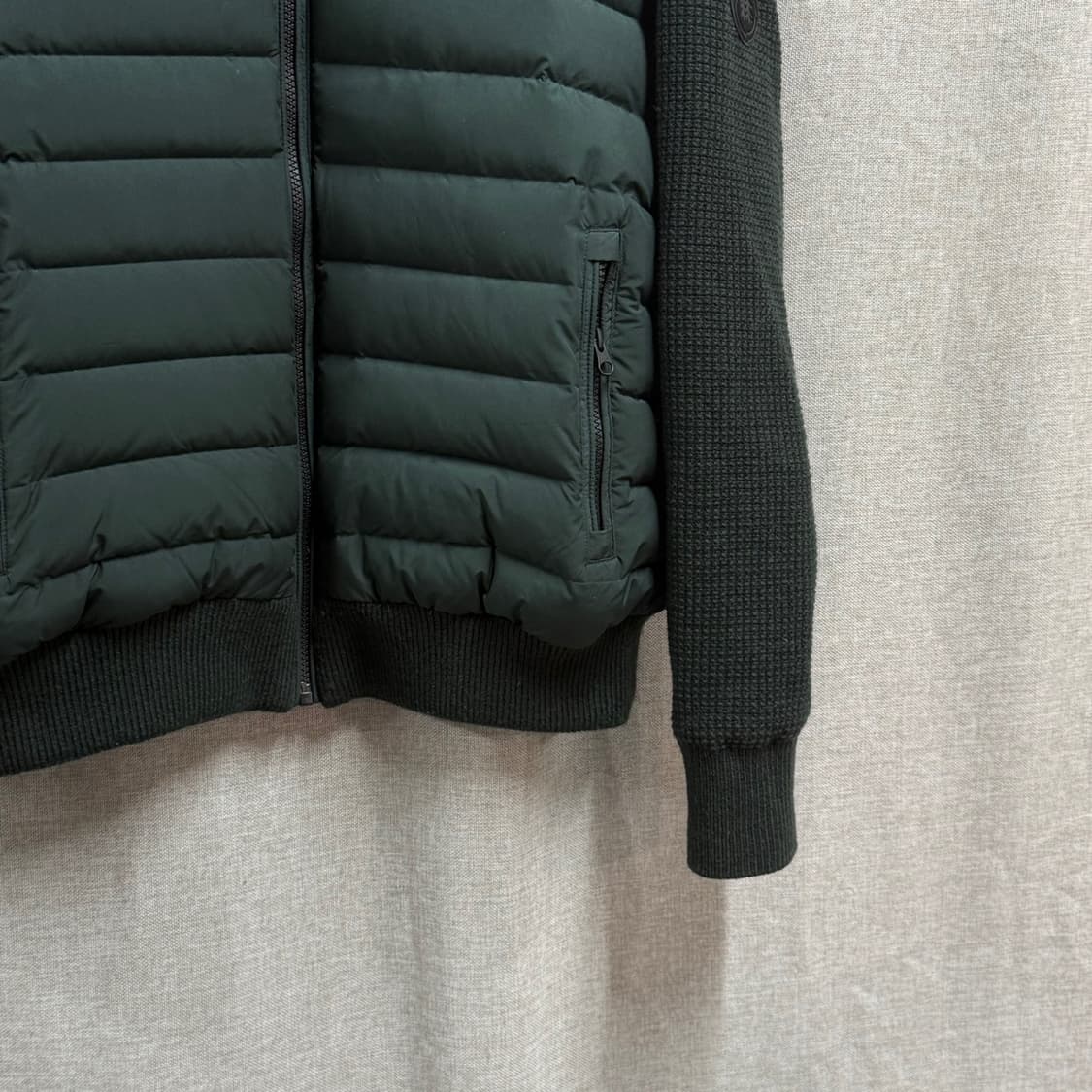 [115] 코오롱스포츠 구스다운 경량 가디건 니트집업 상품이미지4